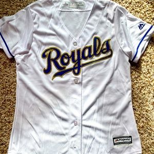 Kansas City Royals jersey - gold letters- NWT